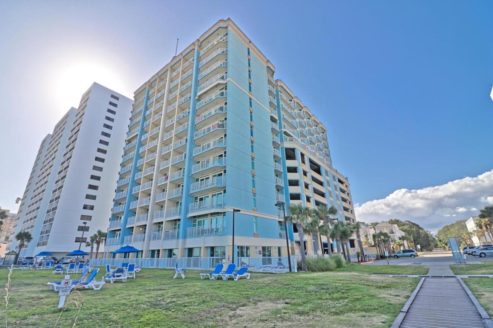 Вілла New Holiday Sands 511 Pools, Wifi, 2Br Oceanfront Мертл-Біч Екстер'єр фото
